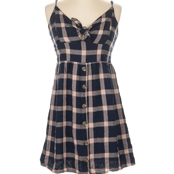 American Eagle Plaid Dress - Picture 1 of 5